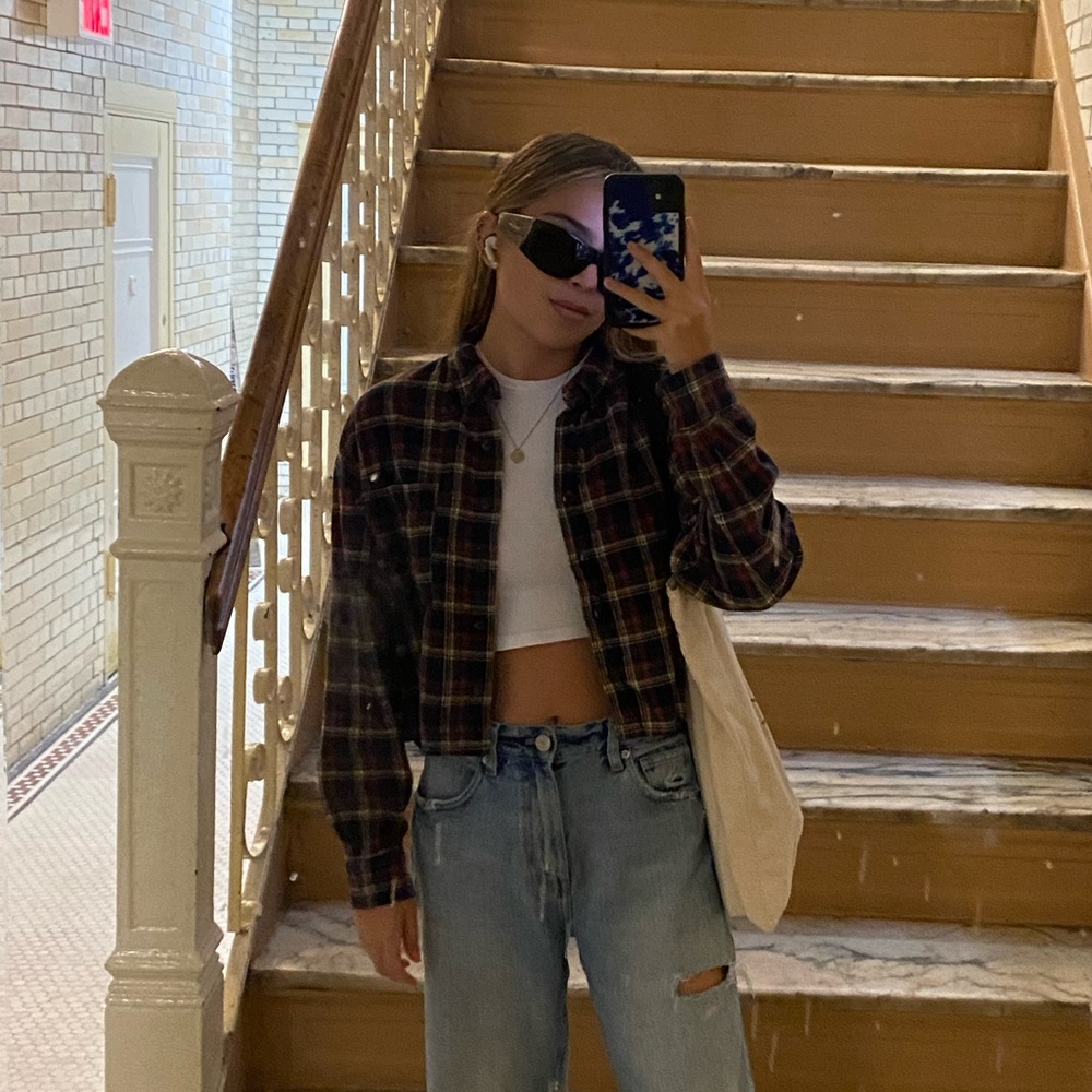 Cropped Flannel